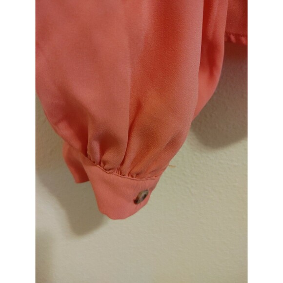 Pure Sugar Shirt Women's Large Top Blouse Pink - Picture 4 of 5